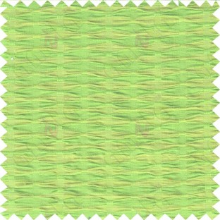 Yellow green pinch diamond pleat cushion cotton fabric 